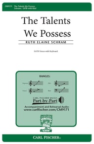 The Talents We Possess SATB choral sheet music cover Thumbnail